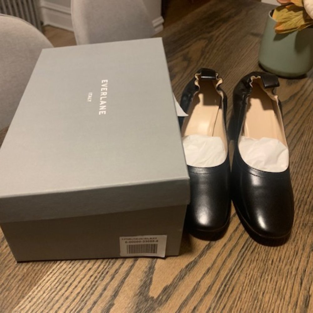 Everlane The Day Heel Stacked